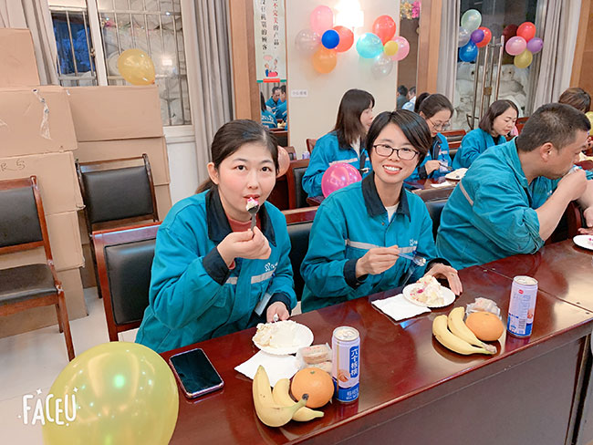 Birthday party of Bailu employees in November 2020